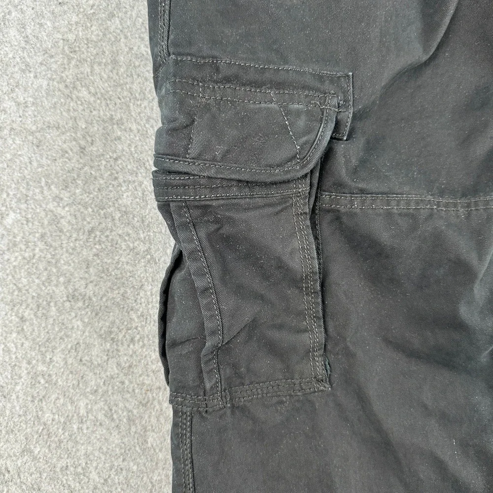 Jordan Craig Cargo Pants Men 42/34 Black 5656M.2 Cotton Utility Tactical Pockets